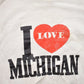 Vintage 1990s I Love Michigan Crewneck Sweatshirt Men's Small from propervintagecanada