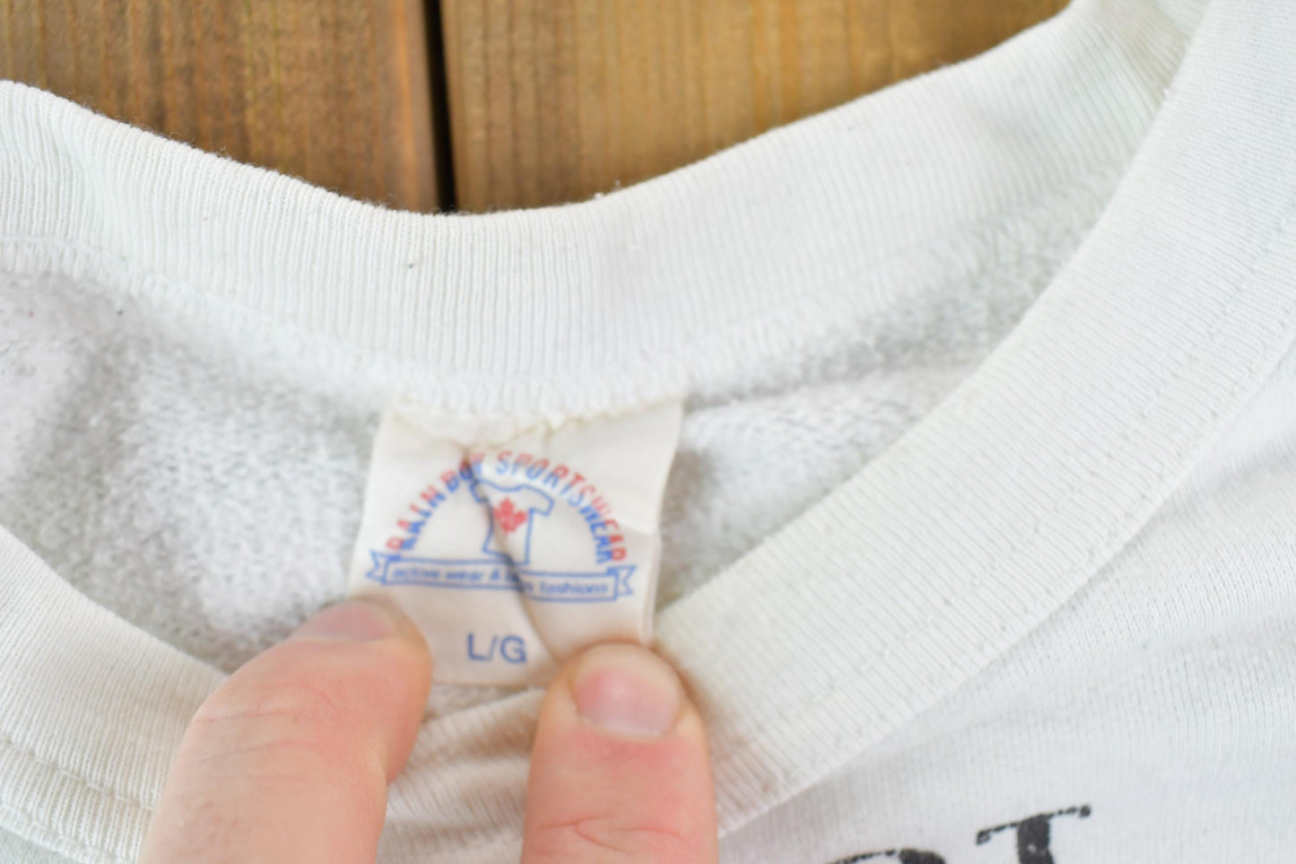 Vintage 1990s I'm Not Bald Funny Souvenir Crewneck Sweatshirt Men's Large from propervintagecanada