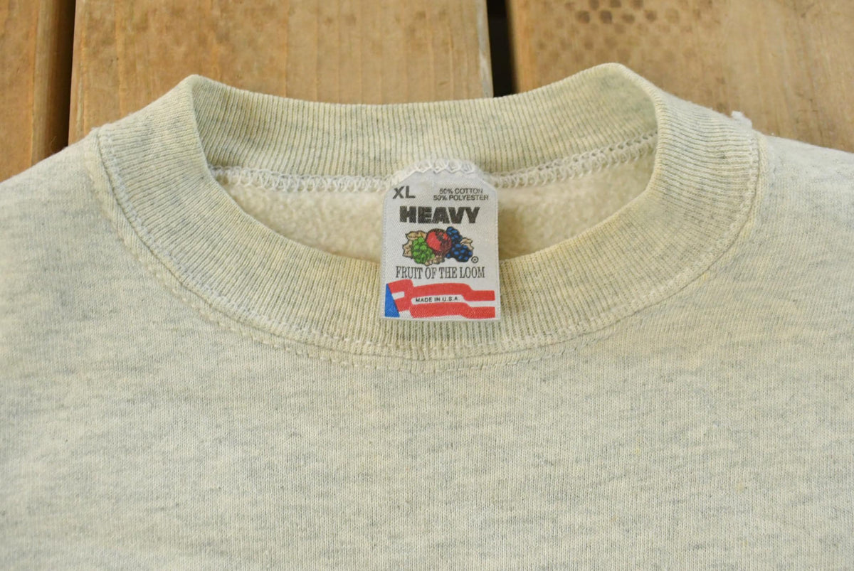 Vintage 1990s I Survived Halloween Blizzard Crewneck Sweatshirt Mens XL from propervintagecanada