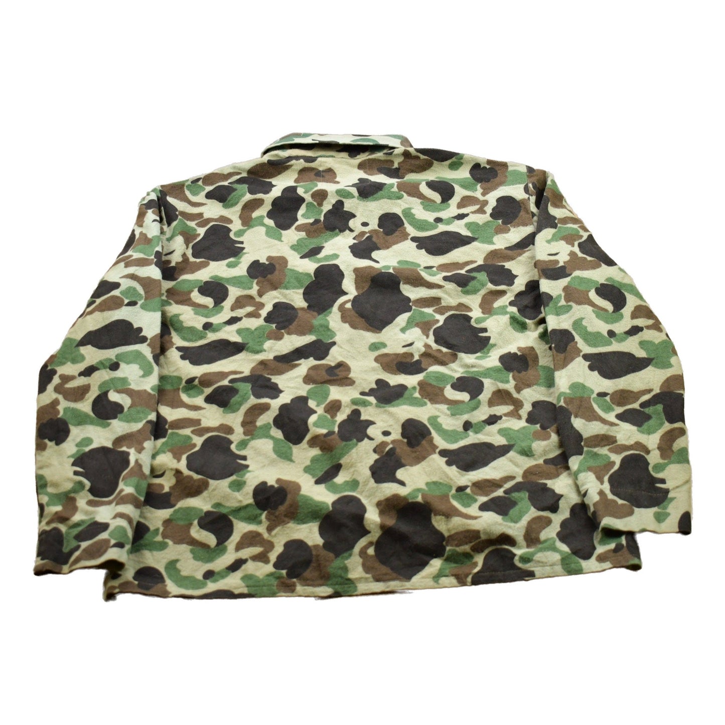 Vintage 1990s Ideal Hunting Camo Collared Zip Up Men's XL from propervintagecanada
