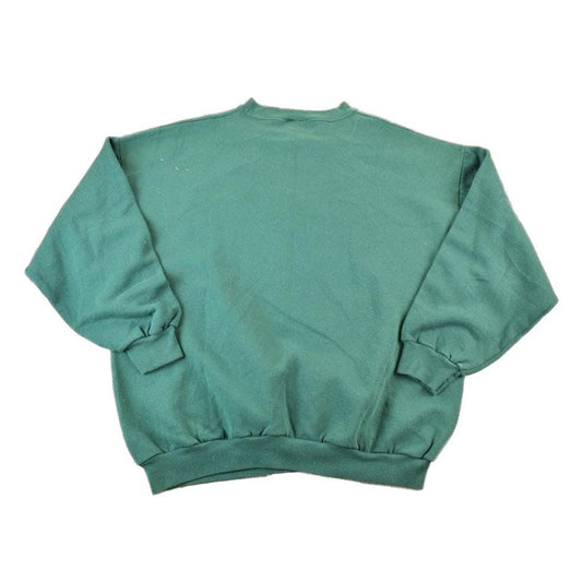 Vintage 1990s Ill Be Naughty Cute Christmas Funny Crewneck Sweater Made In USA 90s Crewneck Men's XL from propervintagecanada