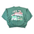 Vintage 1990s Ill Be Naughty Cute Christmas Funny Crewneck Sweater Made In USA 90s Crewneck Men&
