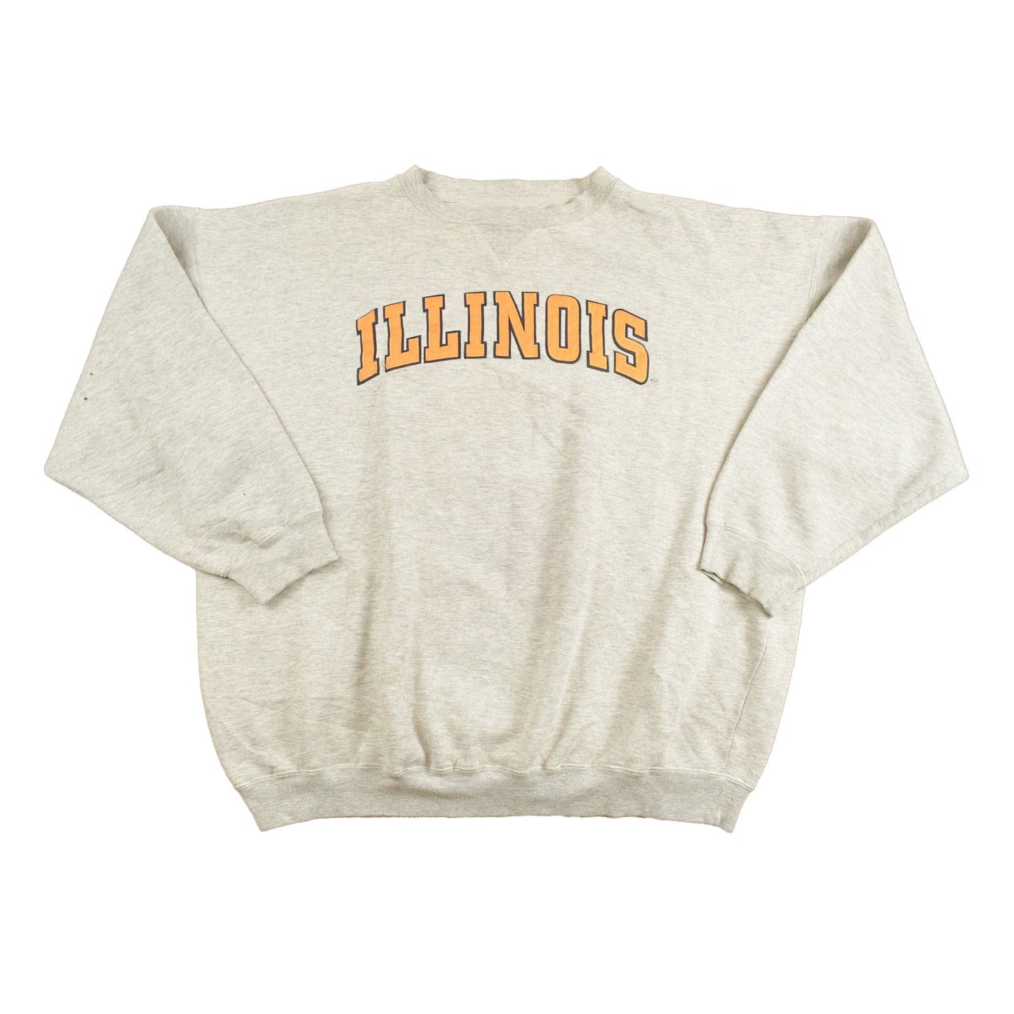 Vintage 1990s Illinois Champs Collegiate Crewneck Men's 2XL from propervintagecanada