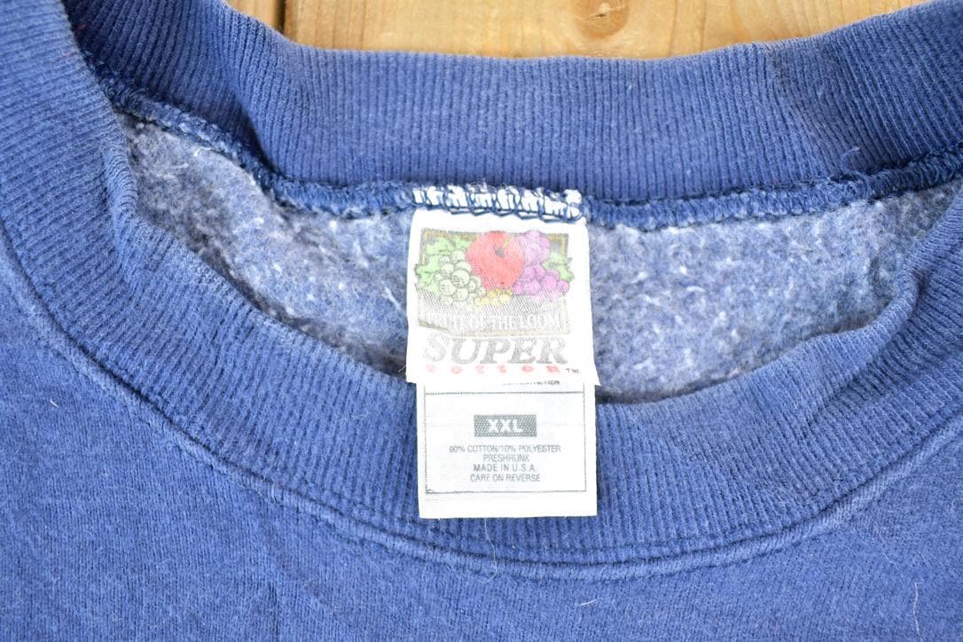 Vintage 1990s Illinois Fire Department Souvenir Heavyweight Crewneck Sweatshirt Men's 2XL from propervintagecanada