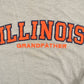 Vintage 1990s Illinois Grandfather Collegiate Crewneck / 90s Illinois / Sportswear / Americana / Collegiate / Football from propervintagecanada