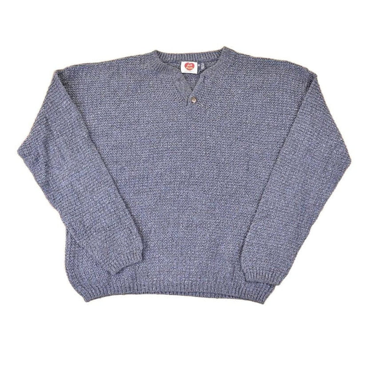 Vintage 1990s Im A Plum Knit Crewneck Sweater Men's L from propervintagecanada
