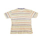 Vintage 1990s Impact Knit Striped Souvenir Travel T-Shirt Men's XL / Destination Shirt / 90s Single Stitch Graphic Tee / Made in USA from propervintagecanada