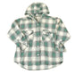 Vintage 1990s In Style New York Plaid Button Up Hoodie Men's M from propervintagecanada