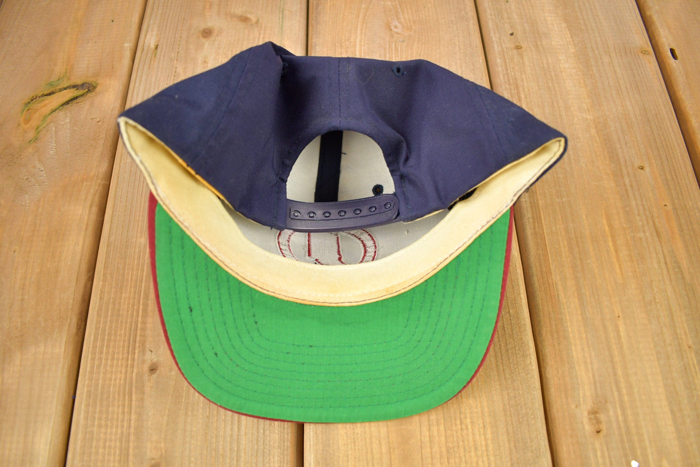 Vintage 1990s Indiana Hoosiers Collegiate Snap Back Hat from propervintagecanada