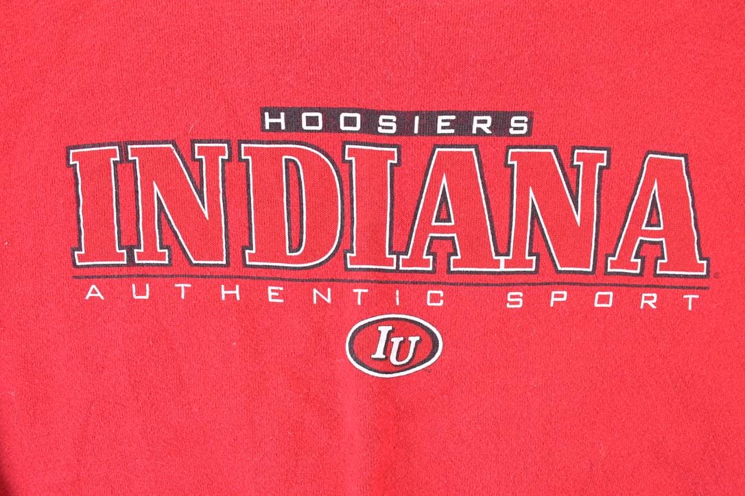 Vintage 1990s Indiana Hoosiers University Collegiate Crewneck / Embroidered / NCAA Sweatshirt / Sportswear / Americana from propervintagecanada