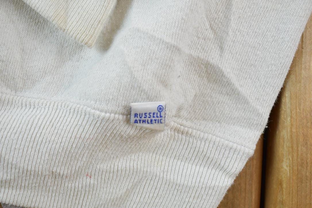 Vintage 1990s Indiana Russell Athletic University Collegiate Crewneck / Embroidered / NCAA Sweatshirt / Sportswear / Americana from propervintagecanada