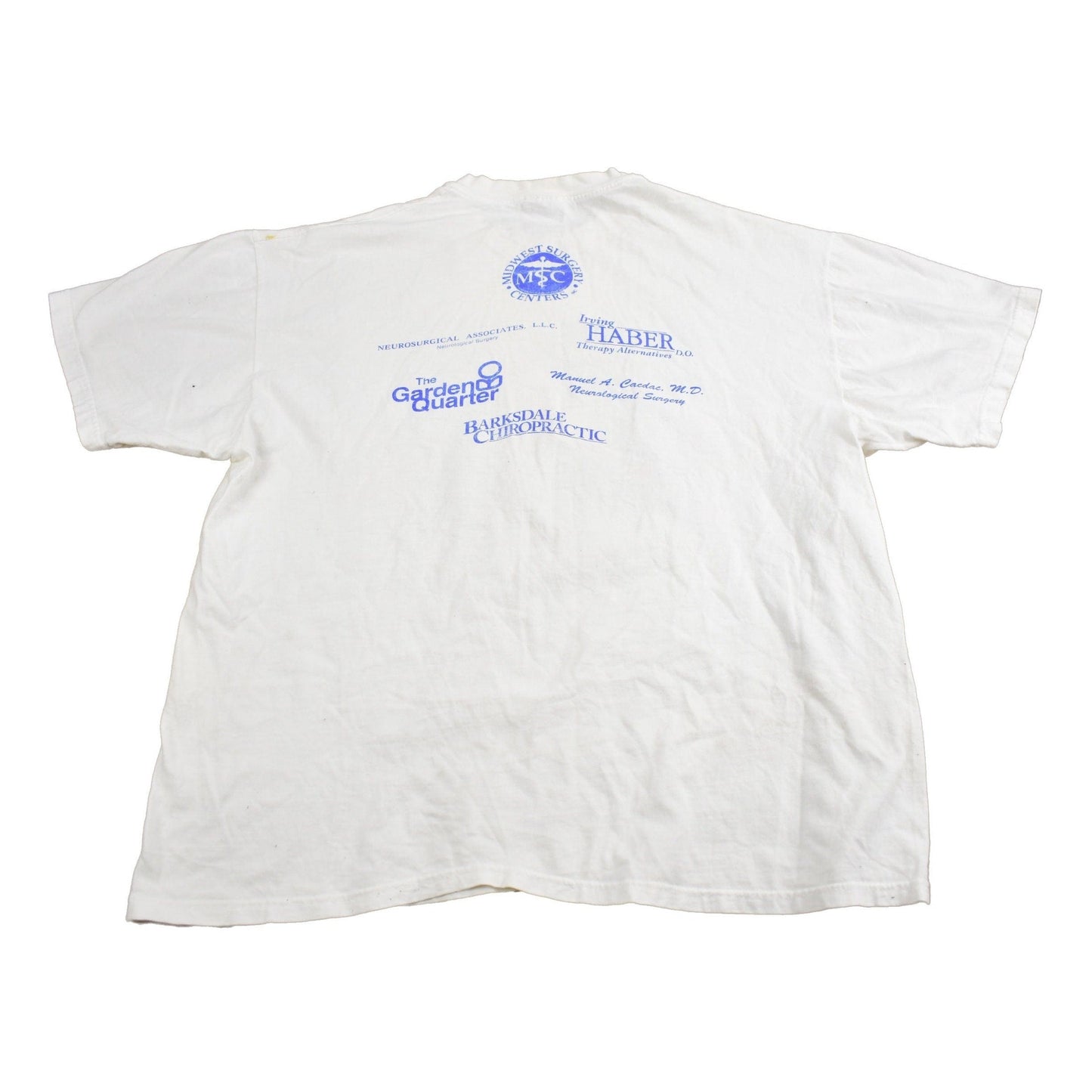 Vintage 1990s Indiana State University Tennis Collegiate T-Shirt Men's XL from propervintagecanada