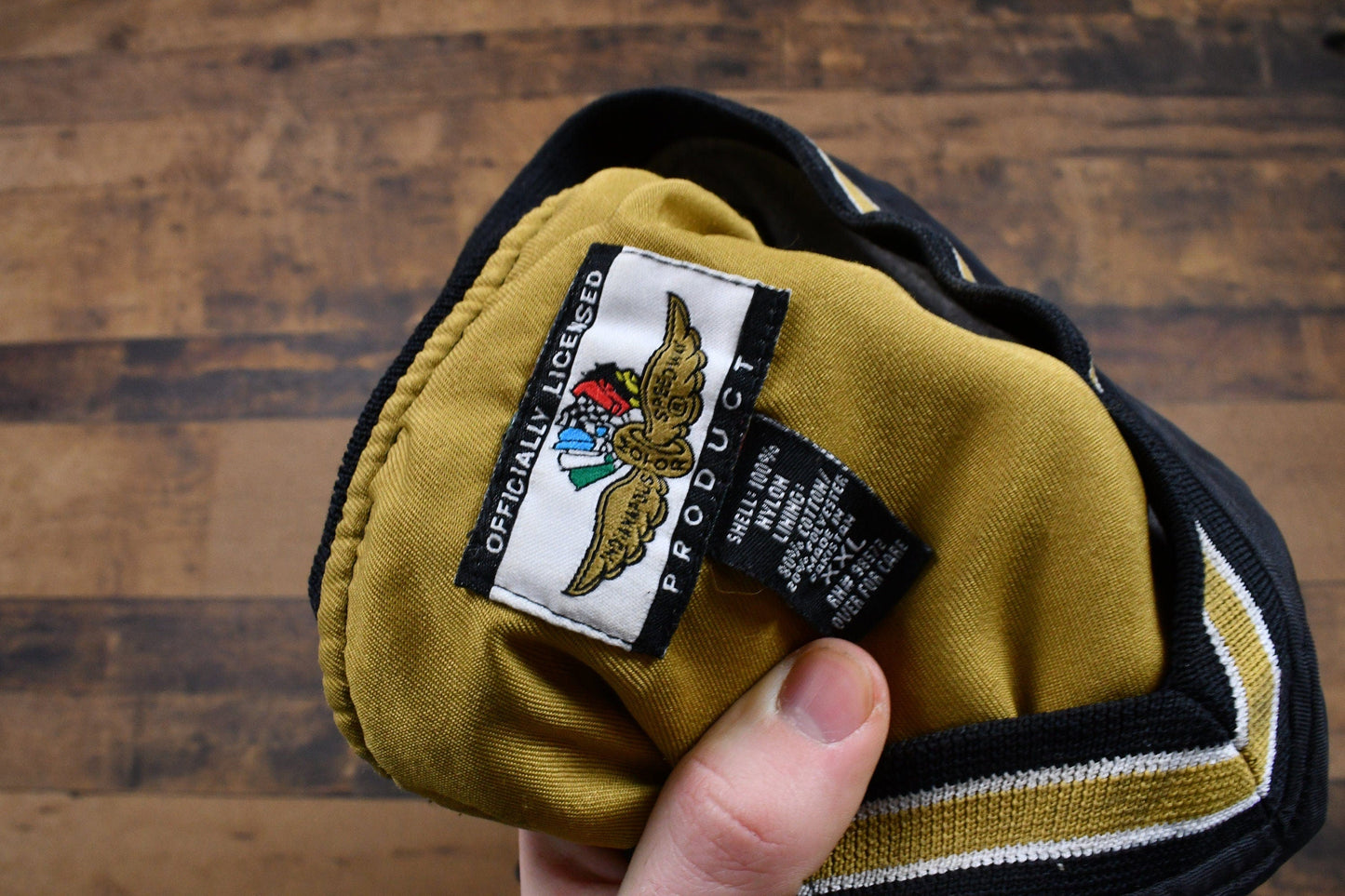 Vintage 1990s Indianapolis Motor Speedway Nylon Pullover Windbreaker Men's XL from propervintagecanada