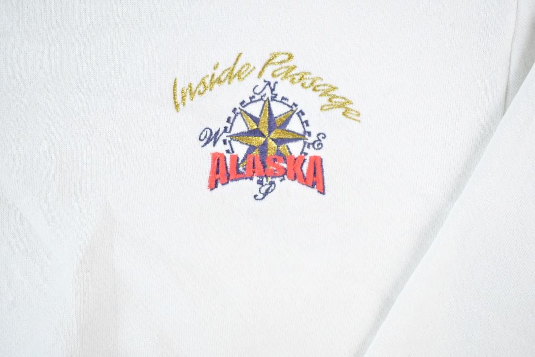 Vintage 1990s Inside Passage Alaska Crewneck Sweatshirt Men's Medium from propervintagecanada