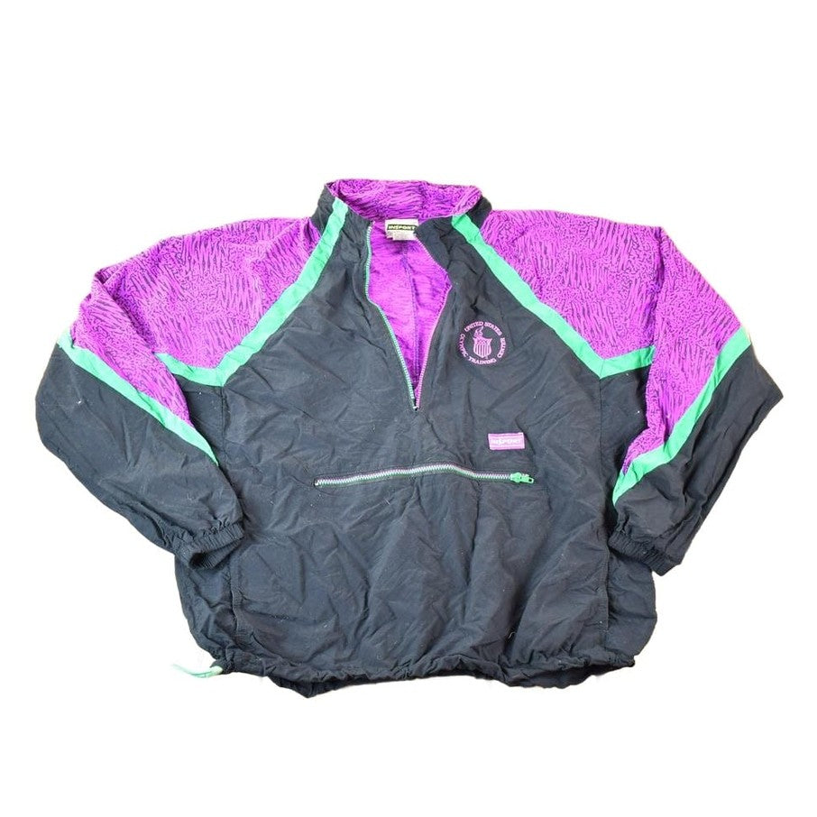 Vintage 1990s Insport US Olympic Training Centre Pullover Quarter Zip Sweatshirt Mens XL from propervintagecanada