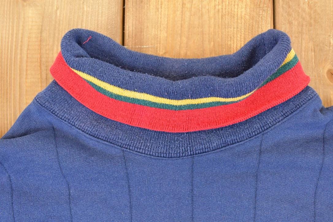 Vintage 1990s International Sport Embroidered Crest Logo Crewneck Sweatshirt Mens L from propervintagecanada
