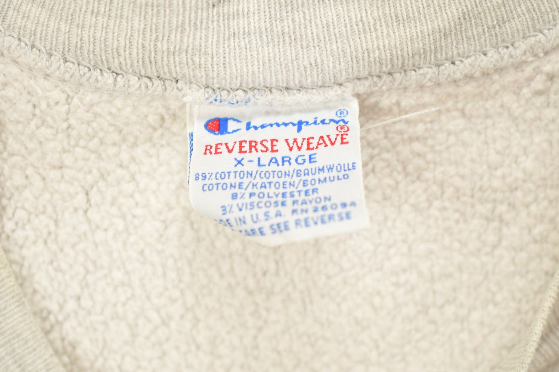 Vintage 1990s Iona College Champion Reverse Weave Crewneck Men's XL from propervintagecanada