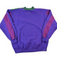 Vintage 1990s IOU Colour Block Crewneck Sweatshirt Men's XL from propervintagecanada