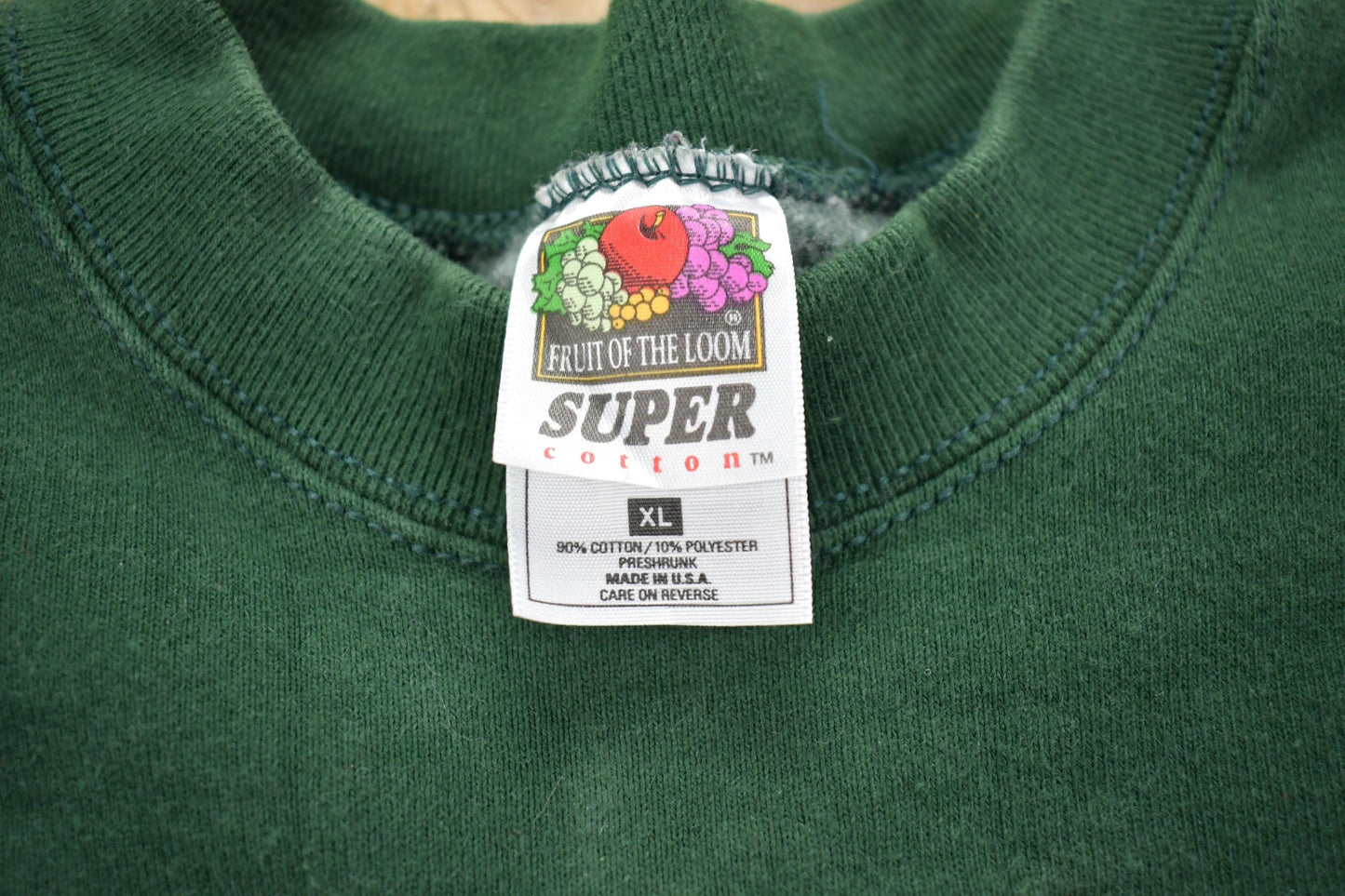 Vintage 1990s Iowa City West Band Parent Crewneck Sweatshirt Made In USA Men's XL from propervintagecanada