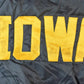 Vintage 1990s Iowa Hartwell Jackets Satin Button Up University of Collegiate NCAA Jacket / Made In USA from propervintagecanada