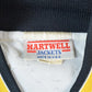 Vintage 1990s Iowa Hartwell Jackets Satin Button Up University of Collegiate NCAA Jacket / Made In USA from propervintagecanada
