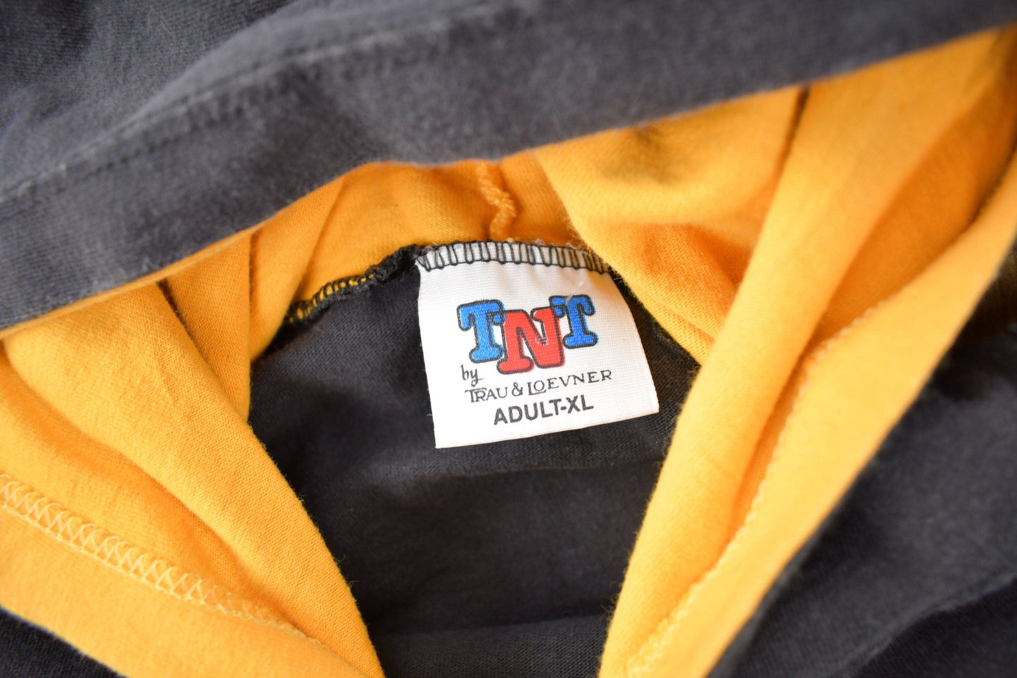 Vintage 1990s Iowa Hawkeyes Collegiate Hooded T-Shirt / NCAA Tee / Americana / Sportswear / The University Of Iowa from propervintagecanada