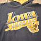 Vintage 1990s Iowa Hawkeyes Collegiate Hooded T-Shirt / NCAA Tee / Americana / Sportswear / The University Of Iowa from propervintagecanada