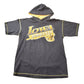 Vintage 1990s Iowa Hawkeyes Collegiate Hooded T-Shirt / NCAA Tee / Americana / Sportswear / The University Of Iowa from propervintagecanada