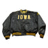 Vintage 1990s Iowa Hawkeyes NCAA Collegiate Satin Bomber Jacket Men&