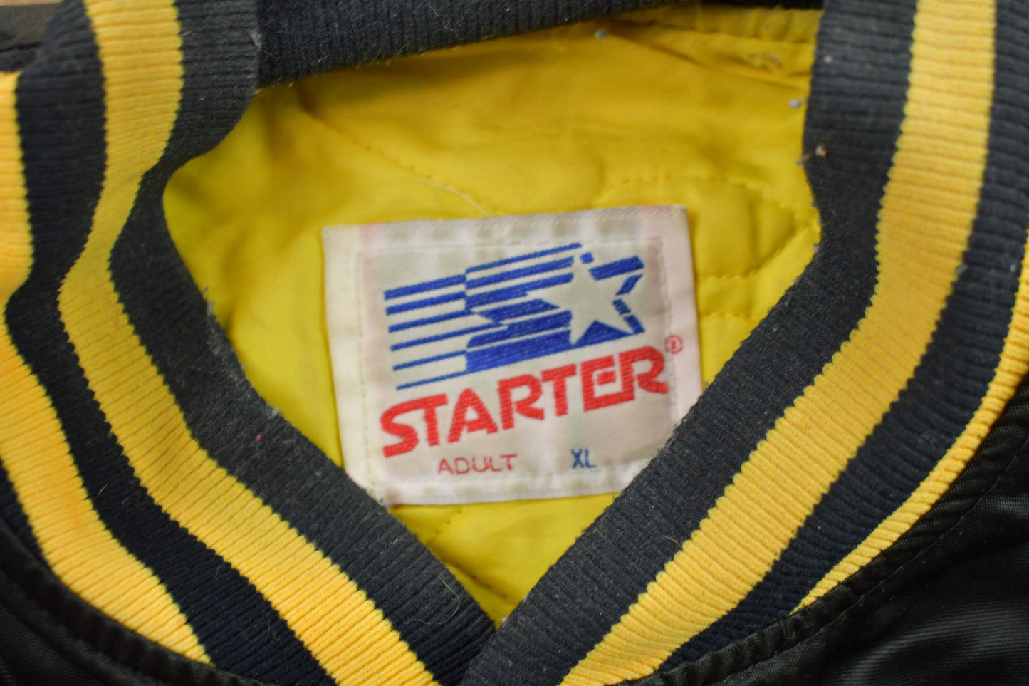 Vintage 1990s Iowa Hawkeyes NCAA Collegiate Satin Bomber Jacket Men's XL from propervintagecanada