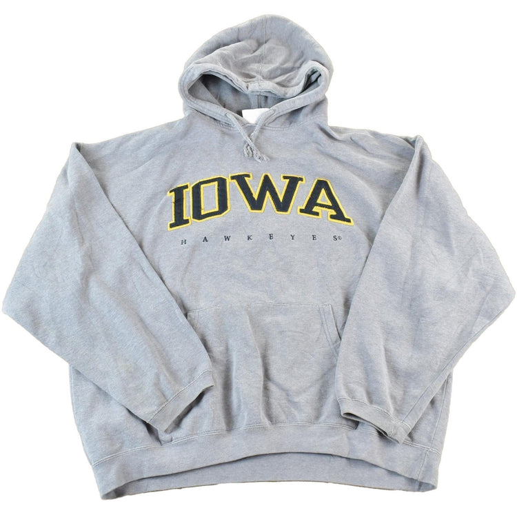 Vintage 1990s Iowa Hawkeyes University Hoodie Men's XL from propervintagecanada