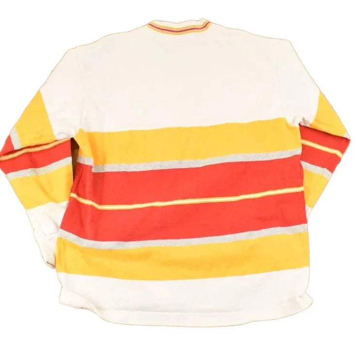 Vintage 1990s Iowa State Barbarian Rugby Crewneck Shirt Men's L from propervintagecanada