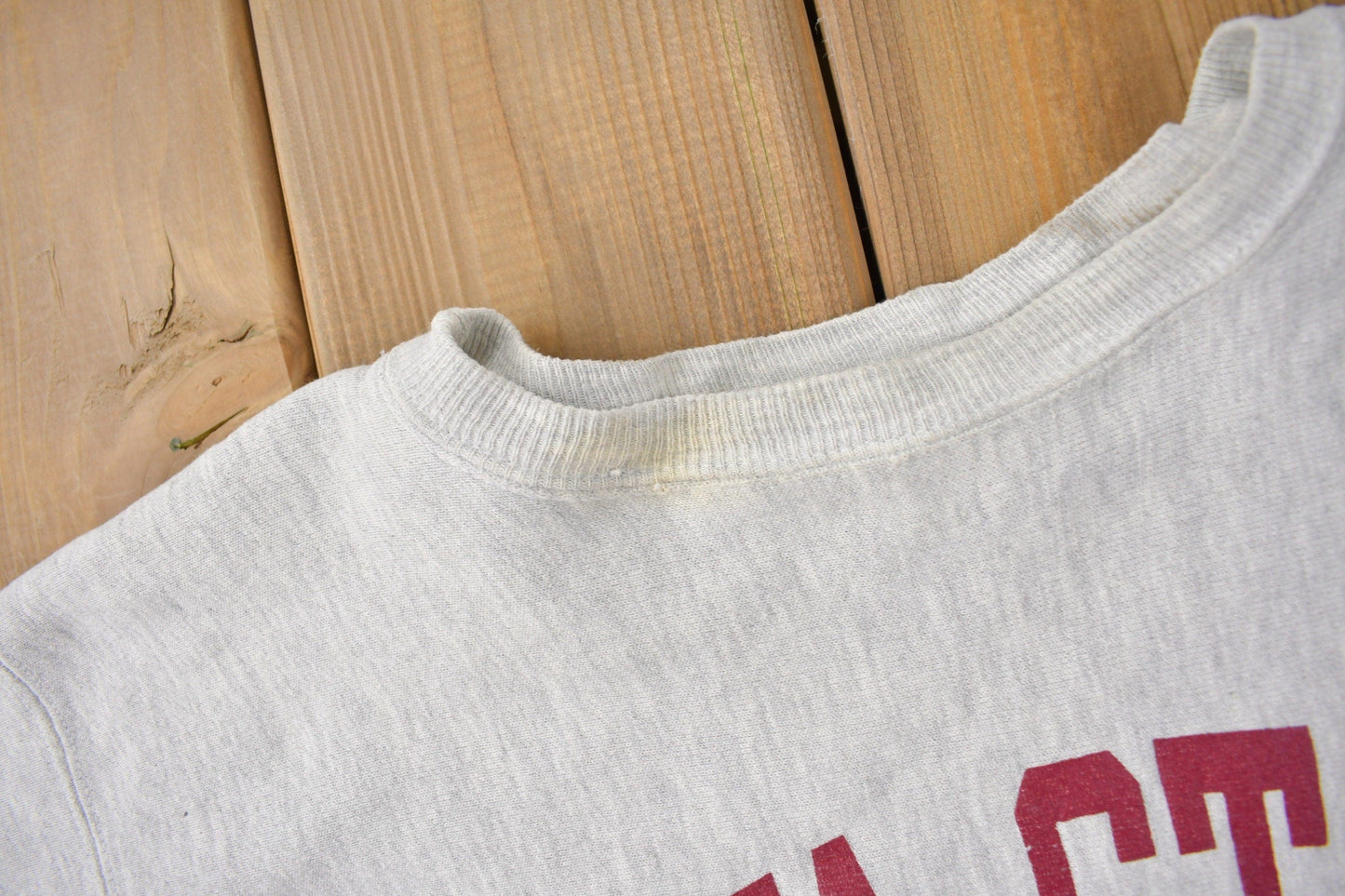 Vintage 1990s Iowa State College of Design Champion Reverse Weave Crewneck Sweatshirt Men's XL from propervintagecanada