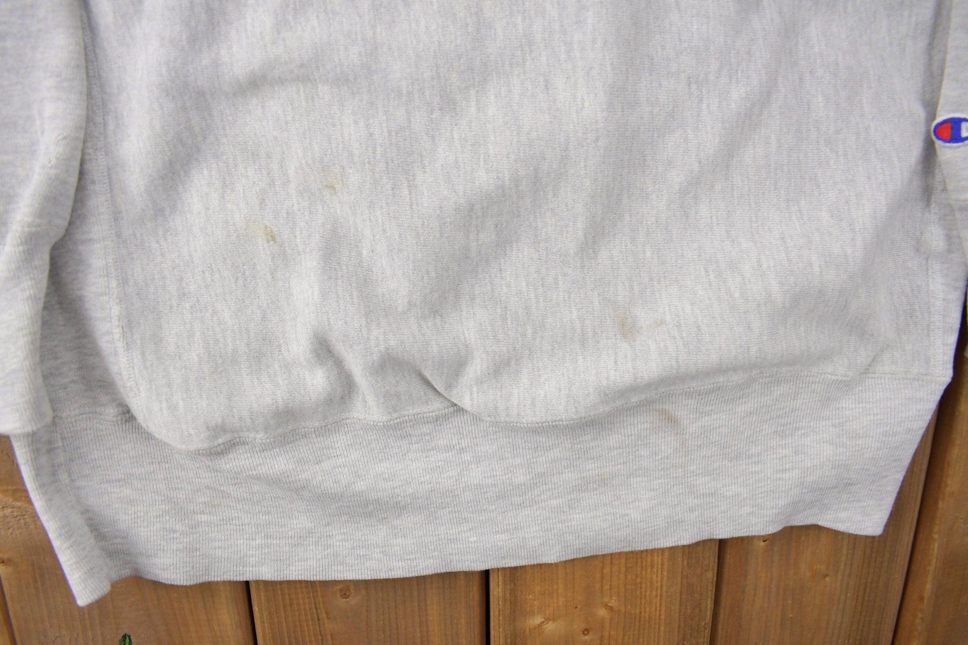 Vintage 1990s Iowa State College of Design Champion Reverse Weave Crewneck Sweatshirt Men's XL from propervintagecanada