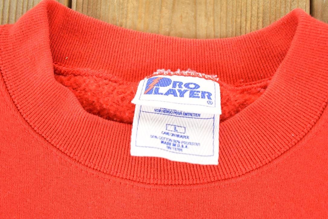 Vintage 1990s Iowa State Cyclones Pro Player University Crewneck Mens L from propervintagecanada