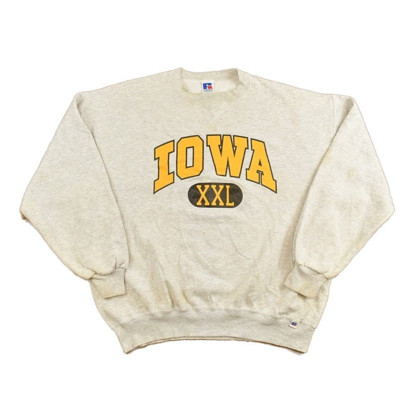 Vintage 1990s Iowa State University Collegiate Crewneck / NCAA Sweatshirt / Sportswear / Americana / Russell Athletic / Athlesiure from propervintagecanada
