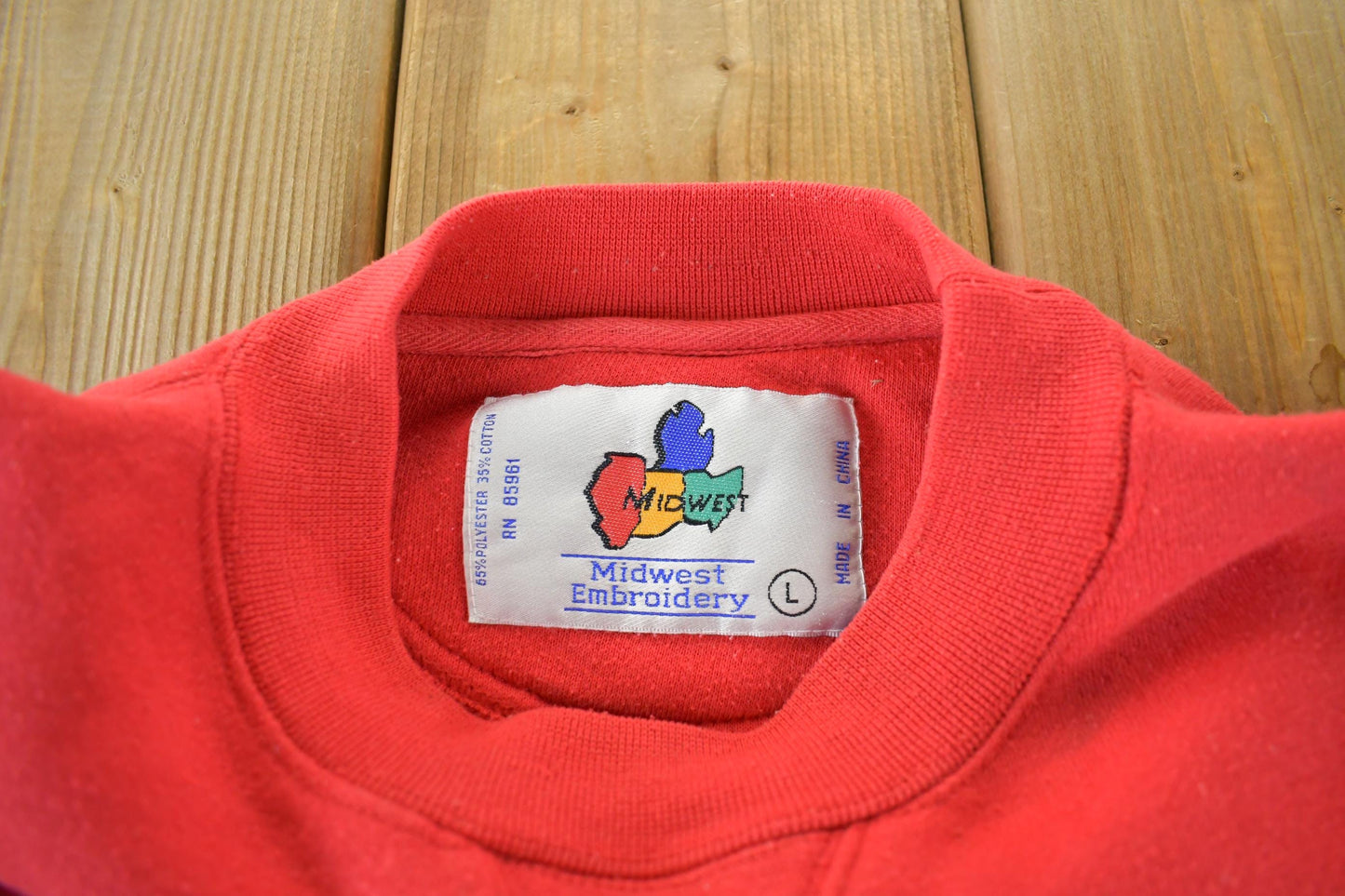 Vintage 1990s Iowa State University Crewneck Men's Large from propervintagecanada