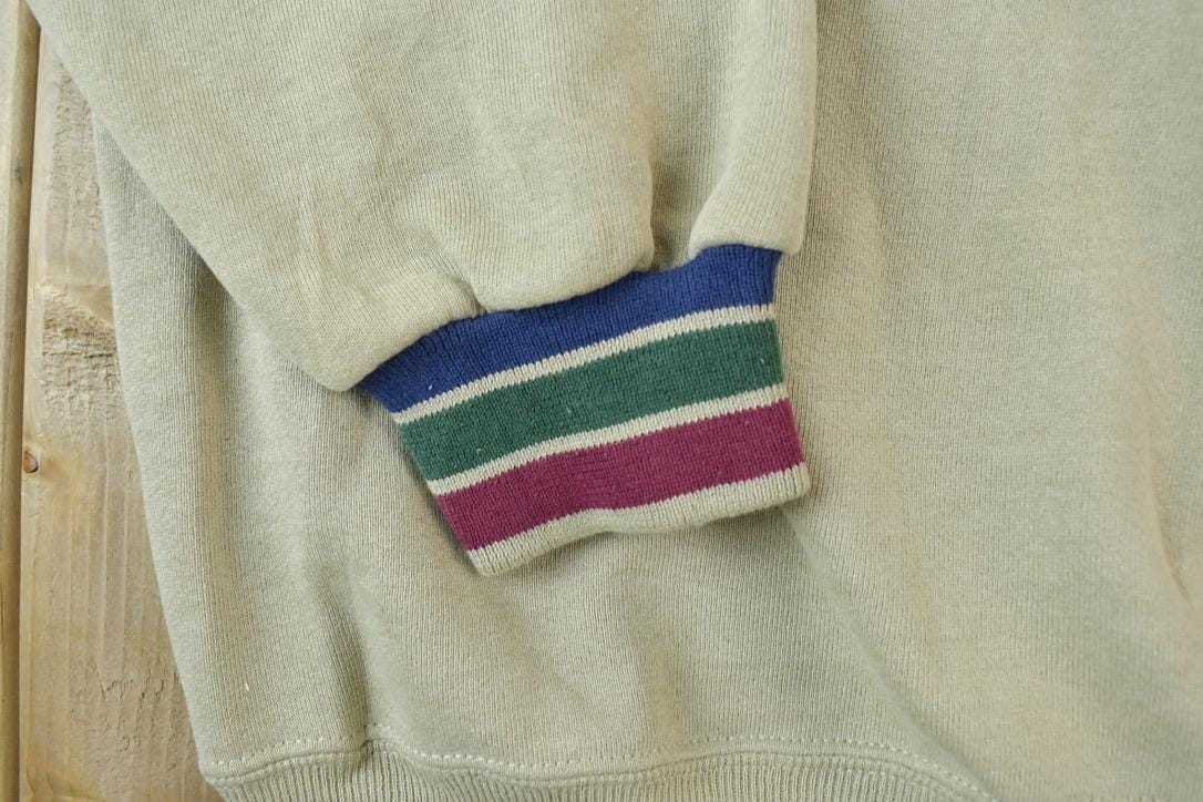 Vintage 1990s Iowa University Collegiate Crewneck / Embroidered / NCAA Sweatshirt / Sportswear / Americana from propervintagecanada