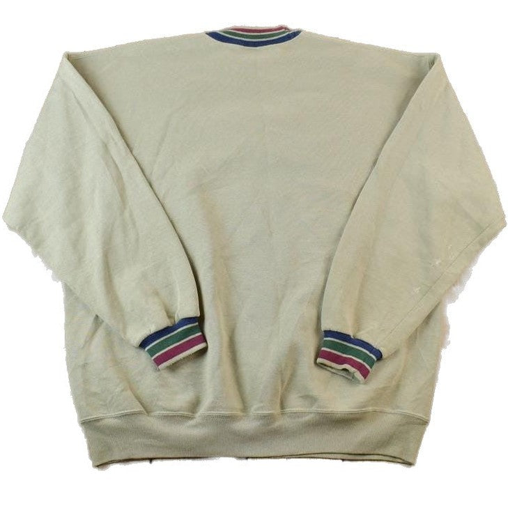 Vintage 1990s Iowa University Collegiate Crewneck / Embroidered / NCAA Sweatshirt / Sportswear / Americana from propervintagecanada