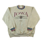 Vintage 1990s Iowa University Collegiate Crewneck / Embroidered / NCAA Sweatshirt / Sportswear / Americana from propervintagecanada