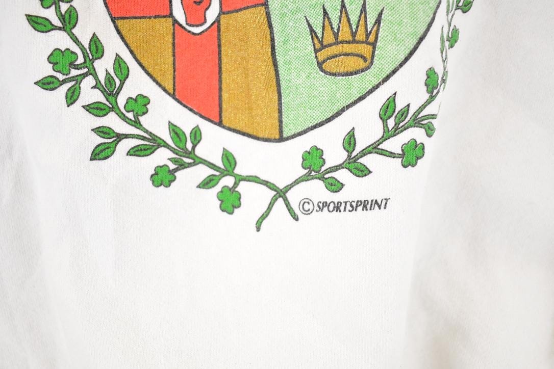 Vintage 1990s Ireland Sportsprint Crewneck Sweatshirt Men's L from propervintagecanada