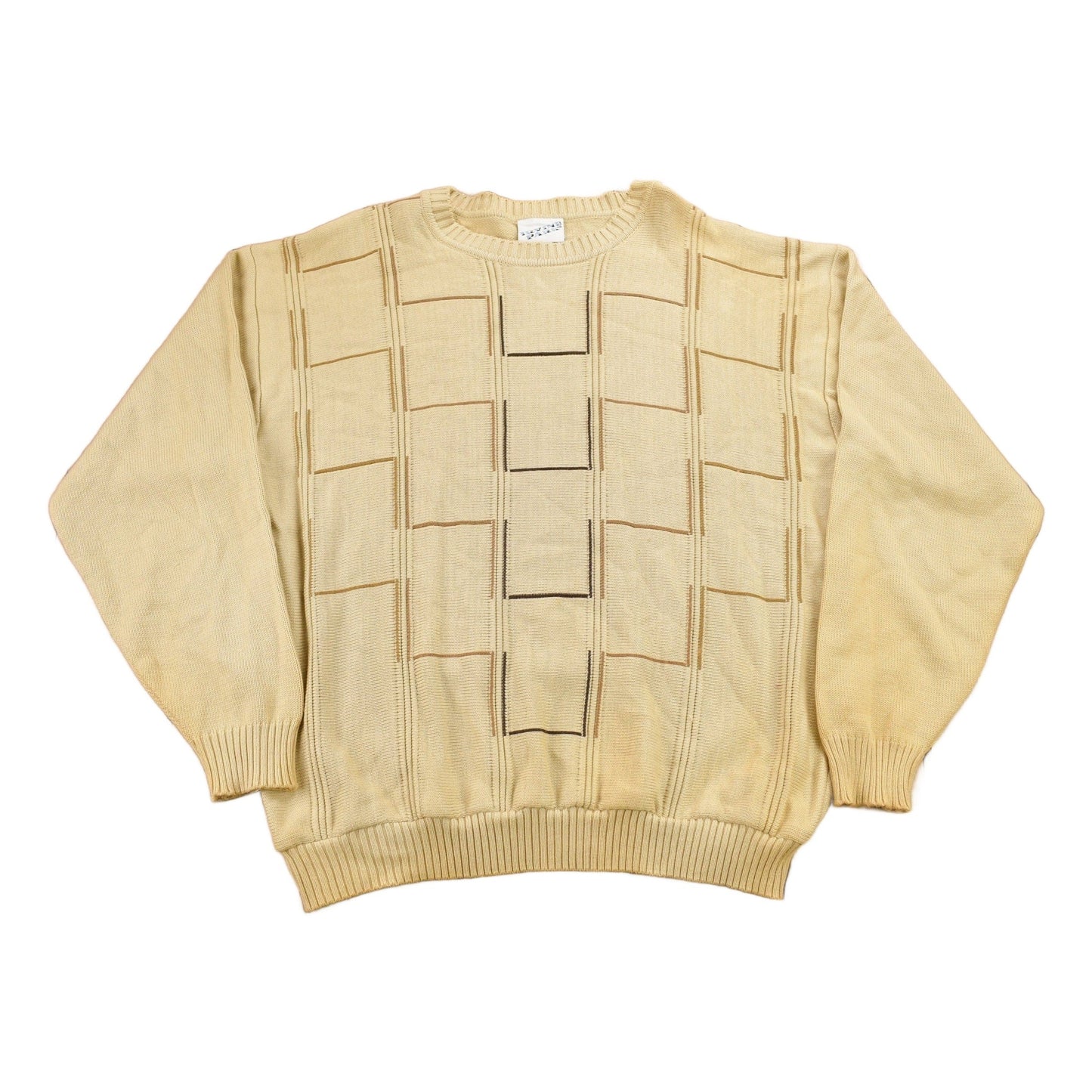 Vintage 1990s Irvine Park Knitted Crewneck Sweater Men's XL from propervintagecanada