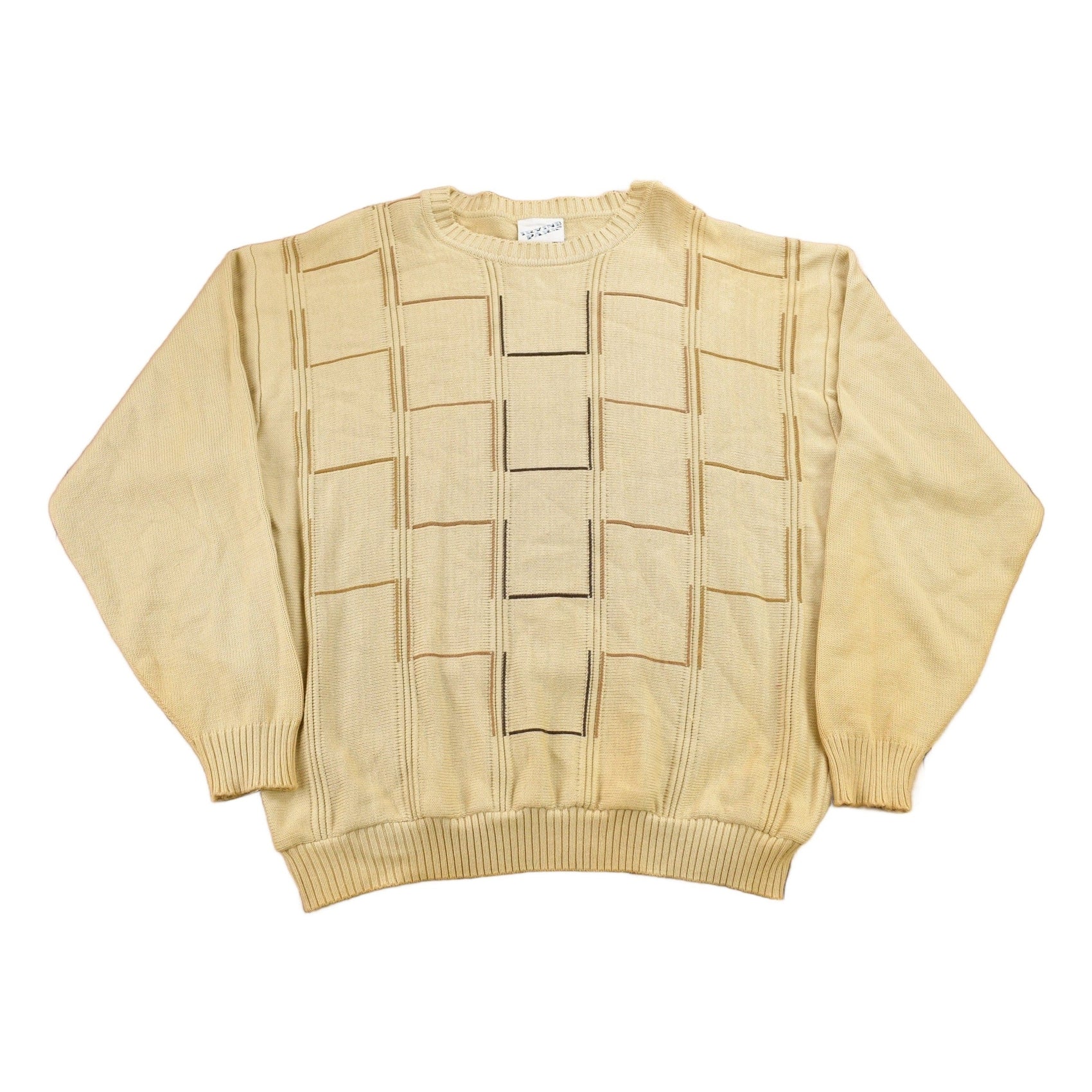 Vintage 1990s Irvine Park Knitted Crewneck Sweater Men's XL from propervintagecanada