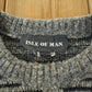 Vintage 1990s Isle of Man Knit Abstract Pattern Crewneck Sweater Men's M from propervintagecanada