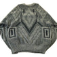 Vintage 1990s Isle of Man Knit Abstract Pattern Crewneck Sweater Men's M from propervintagecanada