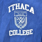 Vintage 1990s ITHACA College University Collegiate Crewneck Men's XL from propervintagecanada