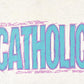 Vintage 1990s Its Cool To Be Catholic Souvenir Travel T-Shirt Men's M / Jesus Shirt / 90s Single Stitch Graphic Tee / Made in USA from propervintagecanada
