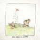 Vintage 1990s "Its Only A Game" Graphic Golf T Shirt Men's Large from propervintagecanada