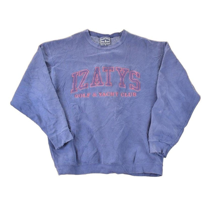 Vintage 1990s IZATYS Golf And Country Club Crewneck Sweatshirt Men's L from propervintagecanada