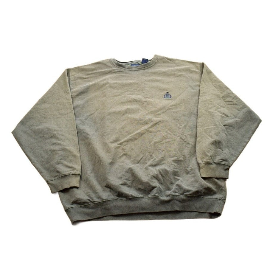 Vintage 1990s IZod Blank Crewneck Sweatshirt Men's XL from propervintagecanada